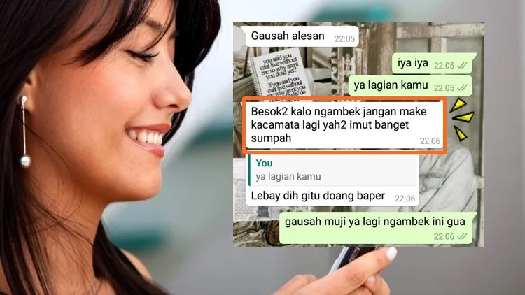 16 Percakapan Orang yang Lagi Jatuh Cinta. Warganet Lain Cuma Bisa Melongo, Apalagi yang Jomlo~