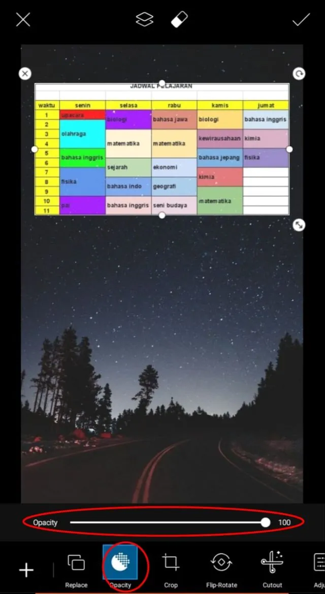 Cara Buat Wallpaper Jadwal Pelajaran yang Aesthetic 17