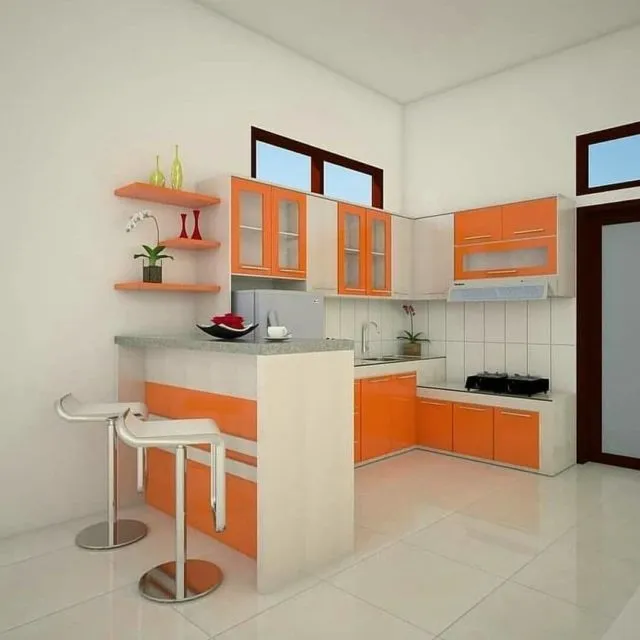 10 Desain Dapur Mini Bar Cantik Modern 11