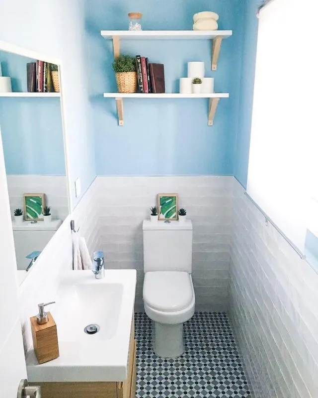 11 Desain Kamar Mandi Ukuran 2x1 Minimalis & Terlihat Luas 13