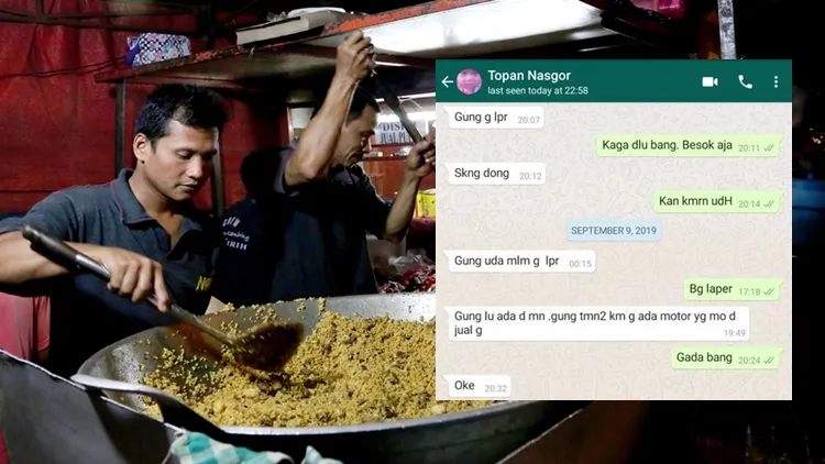 8 Chat Kocak Pelanggan dengan Mamang Jualan. Keren Banget nih Gaya Transaksi 4.0 Banget!