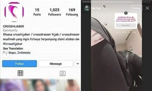 Ramai Fenomena Cross Hijaber, Cowok-Cowok Pakai Gamis Panjang, Jilbab, Plus Cadar. Kayak Ukhti-Ukhti