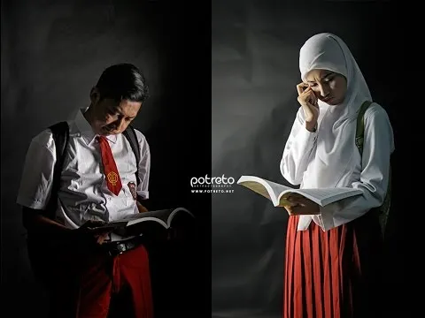 9 Ide Foto Pre-wedding Pakai Seragam Sekolah 16