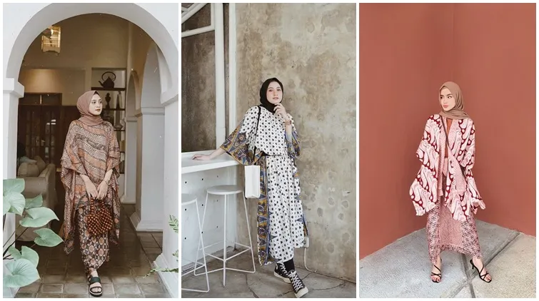 8 Setelan Batik Hijab yang Bakal Hits Sampai Tahun Depan. Bersahaja dan Sopan!