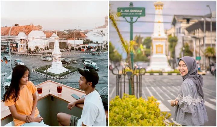 15 Foto Keren di Depan Tugu Jogja, dari yang Sendirian sampai Berpasangan. Bisa Ditiru nih!