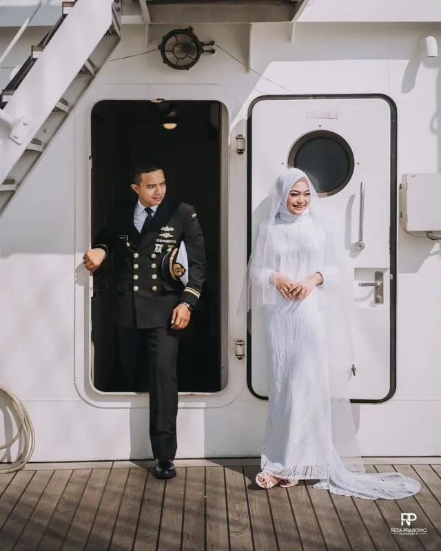 11 Inspirasi Prewedding dengan Veil ala Korea yang Kece 17