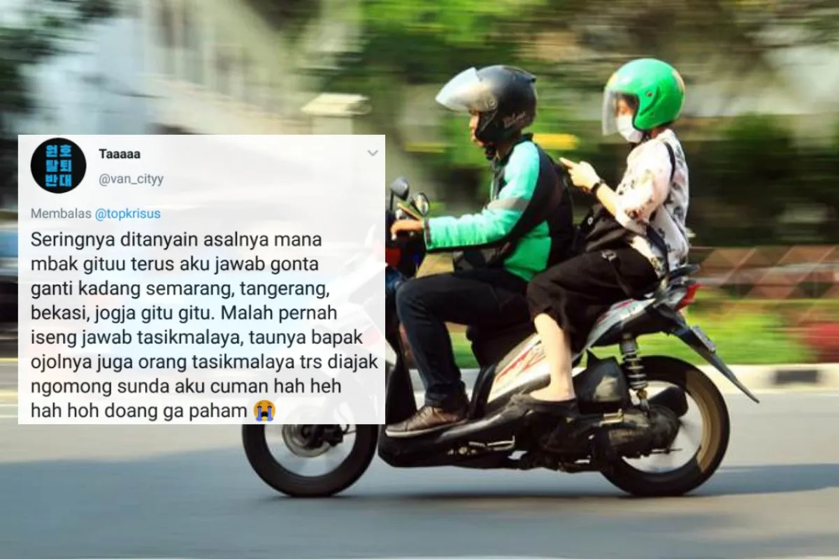 11 Improvisasi Warganet Saat Diajak Ngobrol Sopir Ojol. Males Jawab, tapi Nggak Enak Kalau Cuekin