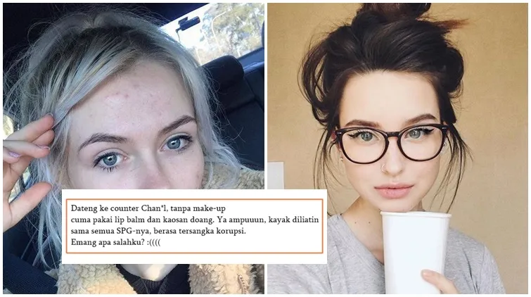 6 Tampilan yang Sering Membuat Mbak-Mbak SPG Menyepelekanmu Saat Beli Make-up. Duh!