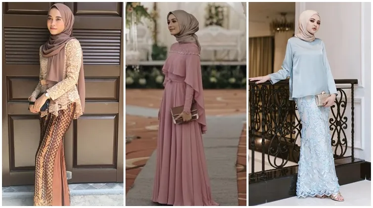 10 Hijabers Ini Berani ‘Tabrak’ Warna Hijab dan Kebayanya. Tapi Kok Bagus-Bagus Aja, Ya?
