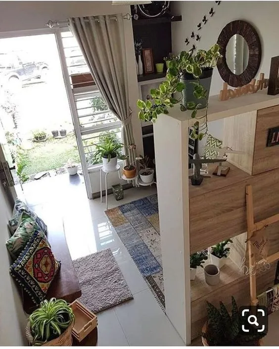 9+ Ide Sekat Ruang Tamu Minimalis Modern (Tren Baru) 15