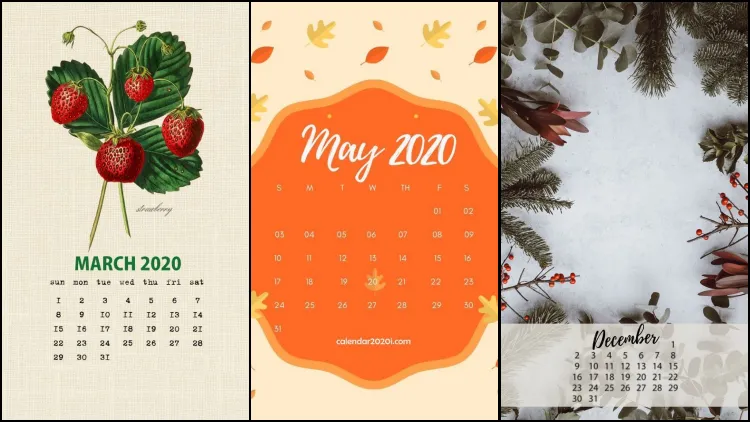 Kumpulan Wallpaper Kalender 2020 yang Bisa Dipasang di HP-mu. Biar Nggak Muka Pacar Melulu