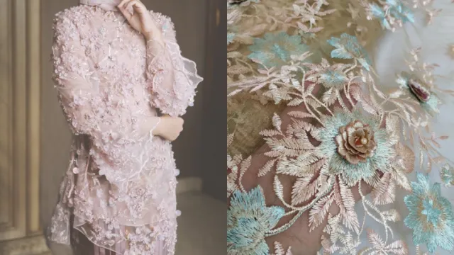8 Jenis Kain dan Motif Kebaya Lamaran dan Pernikahan 13 jenis kain dan motif kebaya