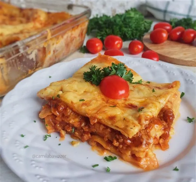 Resep Cara Buat Lasagna Kukus Pakai Kulit Pangsit 14