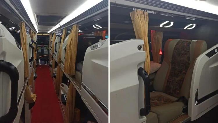 5 Sleeper Bus di Indonesia yang Mewah dan Nyaman 6