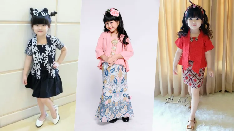 10 Model Kebaya Anak yang Cantik nan Apik. Jahit Sendiri Bisa, Beli Jadi pun Banyak Pilihannya
