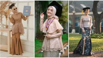 8 Kebaya Wisuda Berbahan Selain Brokat yang Nyaman