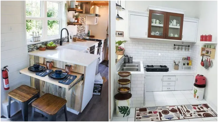 9 Ide Penataan Dapur Mini yang Serba Putih Warnanya. Cocok buat Rumah yang Sempit Ukurannya