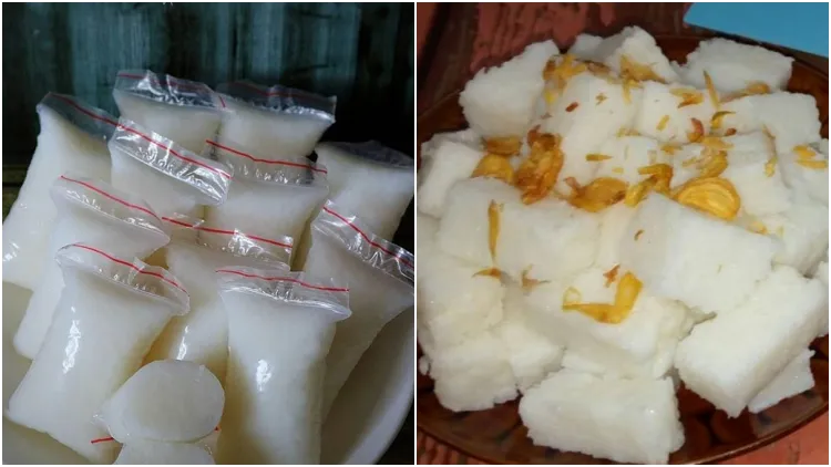 Cara Mudah Bikin Lontong Plastik Magic Com Pakai Zip Lock. Simpel Plus Tetap Lembut dan Padat