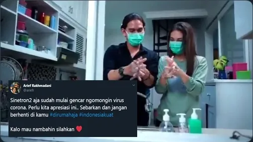 Ubah Stigma, 6 Adegan Sinetron ini Sosialisasikan Cegah Persebaran Virus Corona. Edukatif juga, Ya~