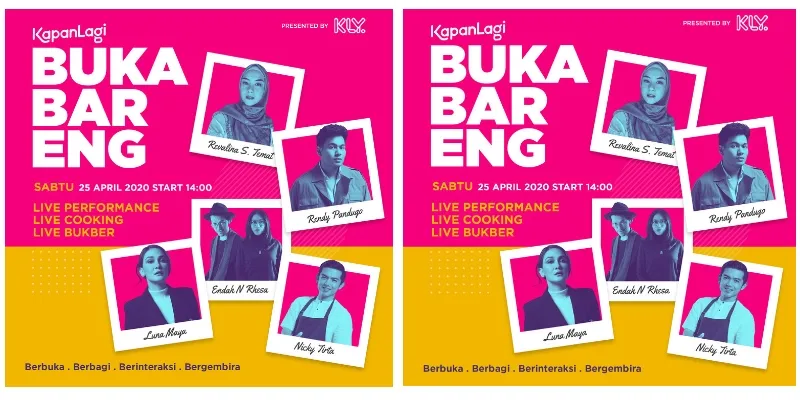Yuk Gabung KapanLagi Buka Bareng Edisi Pertama, Ngobrol Bareng Luna Maya dan Intip Nicky Tirta Masak