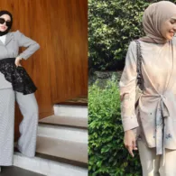 10 Outfit Busana Kondangan Hijaber Pemotor