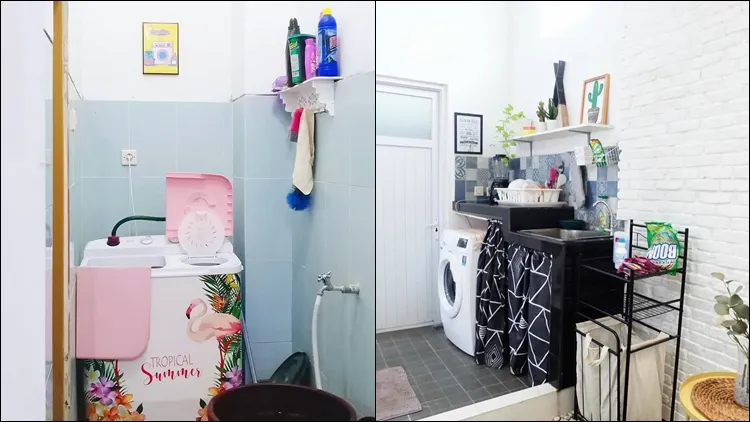 10 Spot Nyempil dalam Rumah untuk Menaruh Mesin Cuci. Untungnya Muat, Nyucinya Harus Teliti!