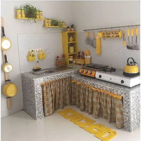 11+ Desain Dapur Kecil Sederhana Minimalis yang Murah 13