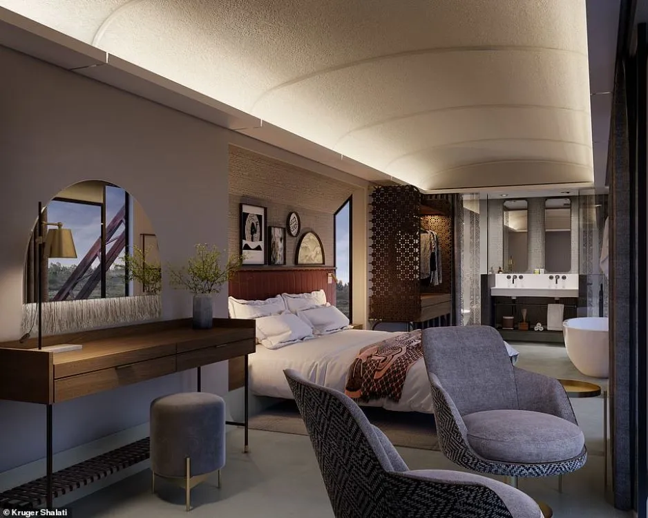 Hotel Mewah Dibangun di Atas Jembatan Tua dengan Rel Kereta. Keren Banget Sih Pemandangannya! 7