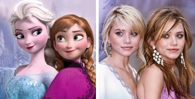 Banyak yang Nggak Ngeh Kalau 11 Selebritas ini Mirip Tokoh di Kartun Disney. Coba Perhatiin Lagi deh 22