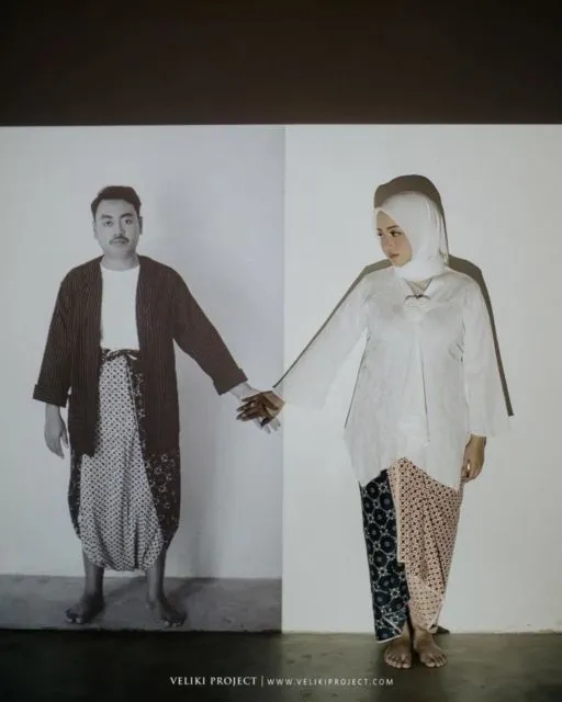 10 Ide Pre-wedding di Rumah dengan Konsep Proyeksi. Hasil Artistik Mirip Foto di Instalasi Seni! 16