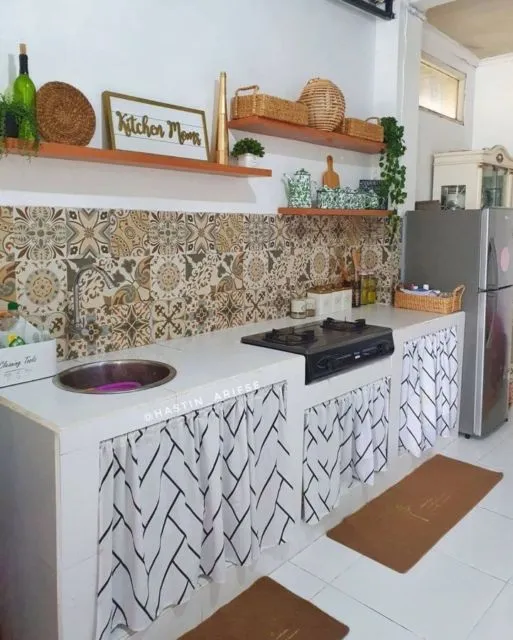11+ Desain Dapur Kecil Sederhana Minimalis yang Murah 15