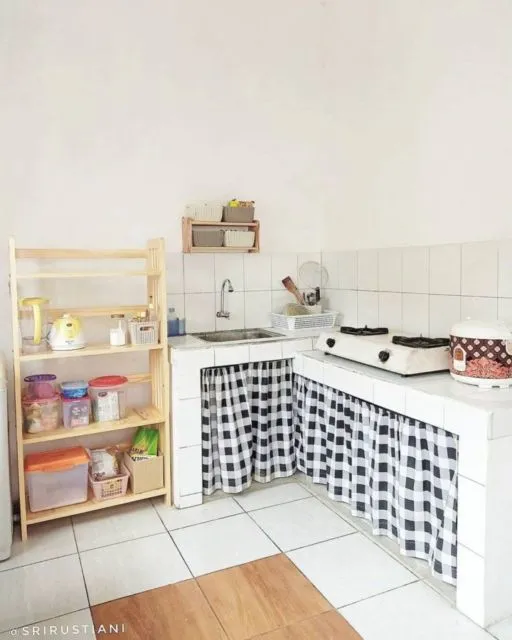 11+ Desain Dapur Kecil Sederhana Minimalis yang Murah 16