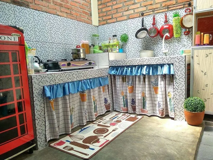 11+ Desain Dapur Kecil Sederhana Minimalis yang Murah 21