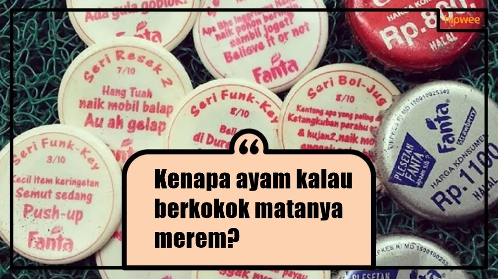 Nostalgia Tebak-tebakan Tutup Botol Fanta yang Menggelitik. Anak 90-an Pasti Familier Banget nih 19