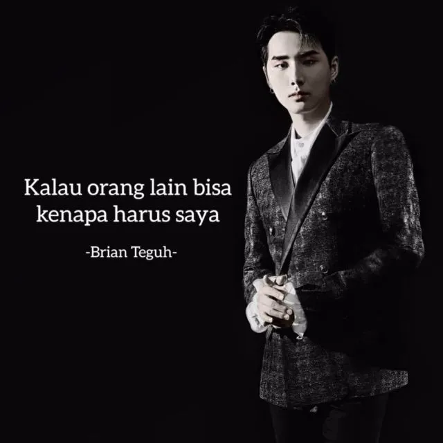 11 Quotes Kocak dari Brian Teguh alias Kang Young-hyun. Ini Artis Korea Apa Motivator Lokal sih :( 12