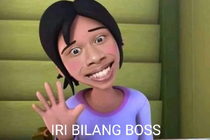 11 Potret Kocak Meme 'Iri Bilang Bos' Ala Warganet. Cara Kreatif buat Balas Nyinyiran Orang~ 16