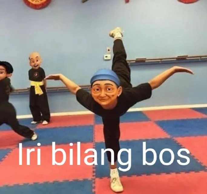 11 Potret Kocak Meme 'Iri Bilang Bos' Ala Warganet. Cara Kreatif buat Balas Nyinyiran Orang~ 19