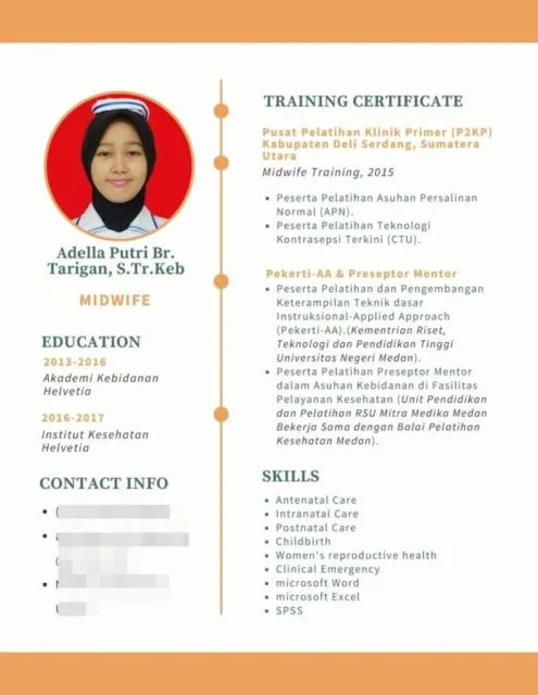 6 CV Fresh Graduate Tanpa Pengalaman + Cara Buatnya 17