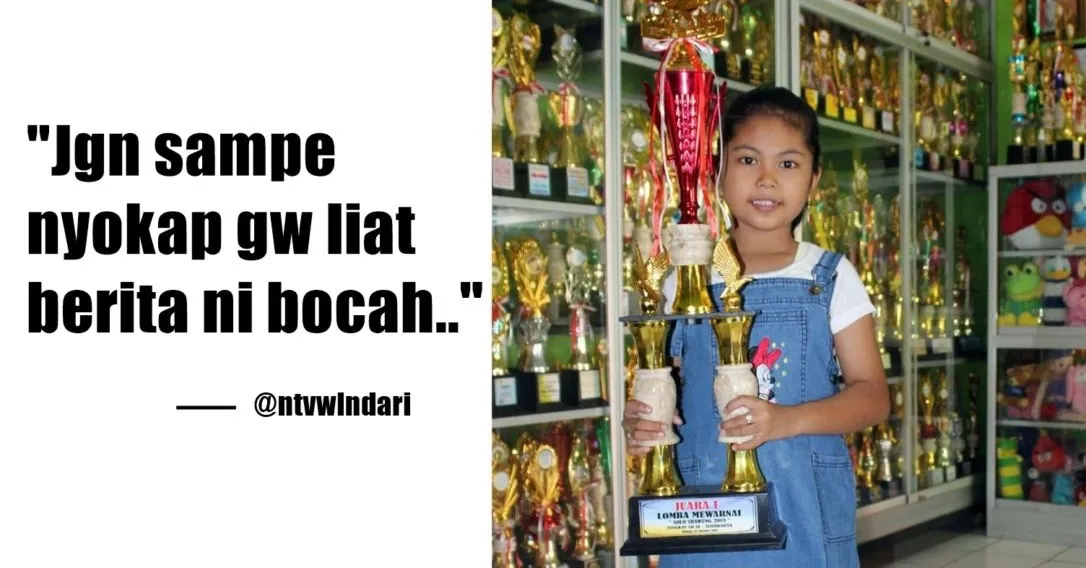 Viral Kisah Anak 10 Tahun Jadi Guru dan Punya 700 Piala, Warganet Pusing. Jangan Sampai Emak Tahu! 12