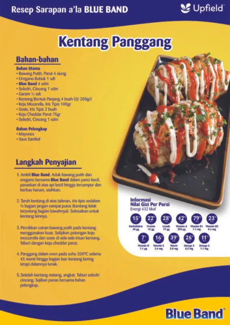 Perkenalkan Kandungan Dasar Nabati dalam Kemasan Baru, Blue Band Bagikan 3 Resep Masakan Bernutrisi Tinggi 6