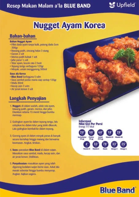 Perkenalkan Kandungan Dasar Nabati dalam Kemasan Baru, Blue Band Bagikan 3 Resep Masakan Bernutrisi Tinggi 8