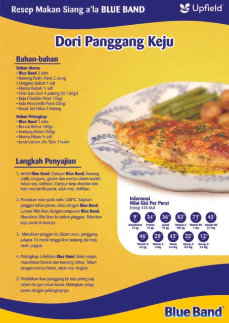 Perkenalkan Kandungan Dasar Nabati dalam Kemasan Baru, Blue Band Bagikan 3 Resep Masakan Bernutrisi Tinggi 7