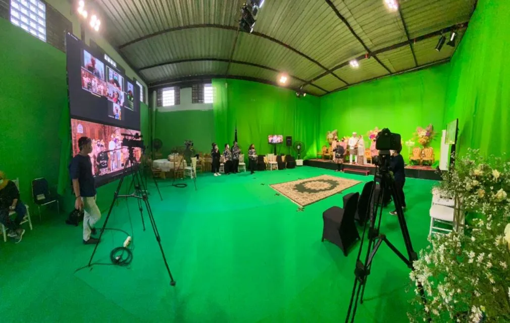 Viral Virtual Wedding dengan Green Screen di Media Sosial, ini Kata WO yang Menangani. Unik Banget! 5