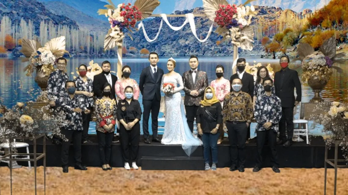 Viral Virtual Wedding dengan Green Screen di Media Sosial, ini Kata WO yang Menangani. Unik Banget! 8