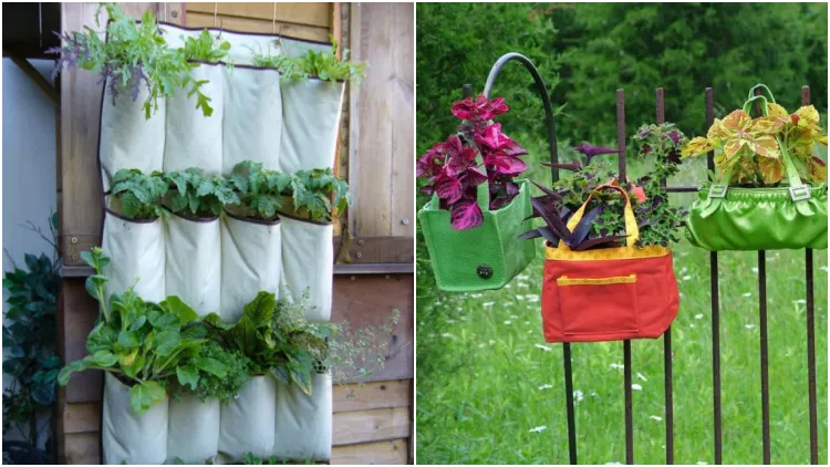 9 Pot Unik yang Bikin Taman Rumahmu Terlihat Nyentrik. Bisa Pakai Rak Gantung Hingga Tas Bekas