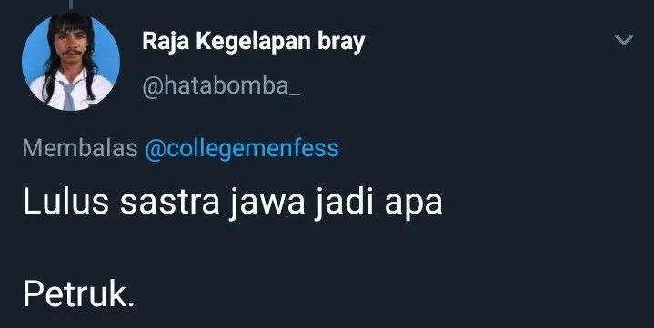 9 Jawaban Kocak Warganet Tentang Prospek Kerja. Bisa Jadi Inspirasi Kalau Ditanya Sodara Nyebelin~ 11