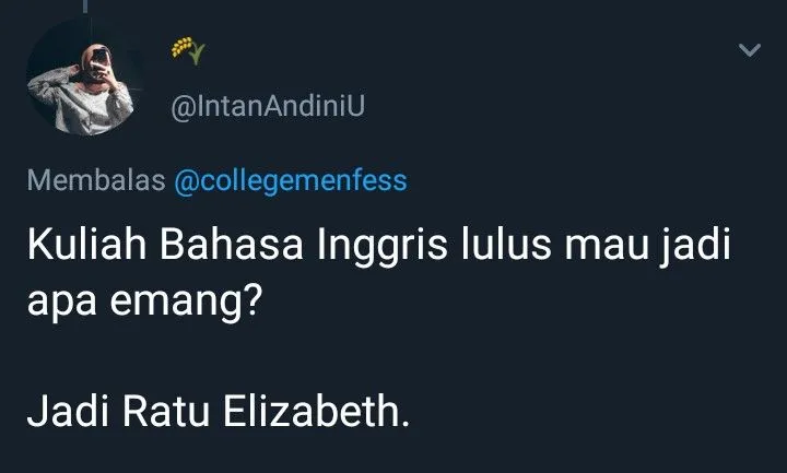 9 Jawaban Kocak Warganet Tentang Prospek Kerja. Bisa Jadi Inspirasi Kalau Ditanya Sodara Nyebelin~ 14