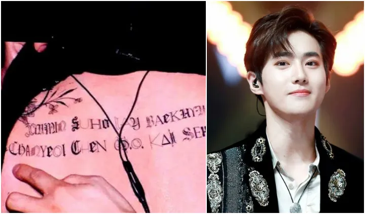 10 Idol K-Pop yang Bikin Tato Khusus untuk Fans Mereka. Seperti Apa? 12