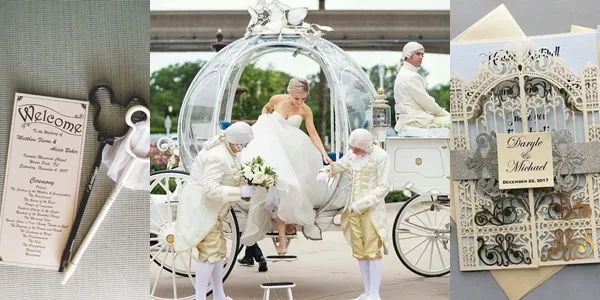 11 Detail Ide Pernikahan ala Disney yang Romantis. Elegan dan Jauh dari Kesan Kekanak-kanakan~