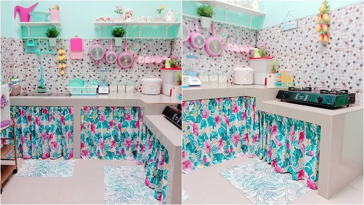 11+ Desain Dapur Kecil Sederhana Minimalis yang Murah 20